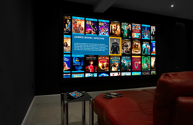 Home cinema installations