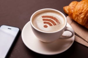 Cup-Of-Coffee-With-Wifi-Sign-O-250739629